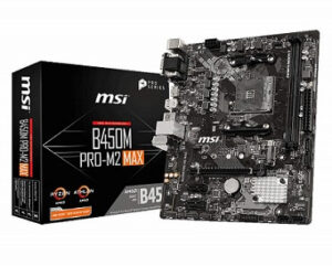 MSI B450M PRO-VDH MAX Gaming Motherboard